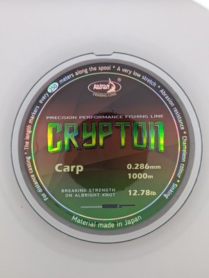 Katran Crypton Carp 0.286mm Angelschnur Karpfenangeln Monofile Fluoactiv Werfen