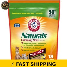 Arm Hammer Naturals Multi-Cat Clumping Cat Litter - 18 lb