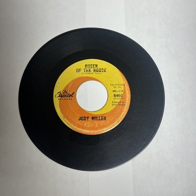 Jody Miller Queen of the House / the Greatest Actor 45 Capitol Records 