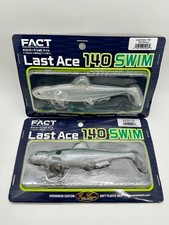 Evergreen International Last Ace 140 Swimbait W/Treb Baby Shad & Shirauo LOT OF2