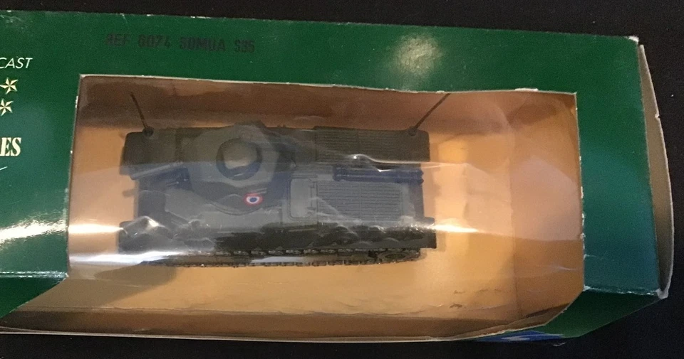 Solido ~ Vintage Somua S35 ~ REF 6074 ~ OEJ - Image 3 of 4