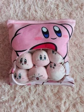 Kirby Removable Keychain Pillow Plush Doll Stuffed Toy Kirby