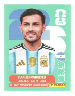 Panini FIFA WM 2026 World Cup Sticker Argentina ARG 12 Leandro Paredes