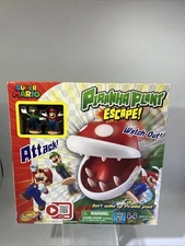 Super Mario Piranha Plant Escape Tabletop Game for Ages 4+ W/Action Figures #ML
