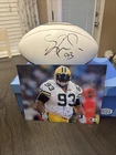Green Bay Packers Autographed Gilbert Brown Football And Signed 8/10 Photo