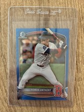 2025 Bowman Chrome - Prospects Roman Anthony #BCP-167 Blue Wave  /150 (RC)