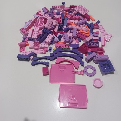 50% SALE:LEGO 9 oz PINK + PURPLE  Random Parts Pieces Building Plates Blocks
