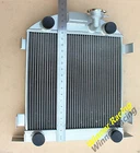 Fit Ford Lowboy chopped w/flathead V8 engine 1932-1939 aluminum radiator