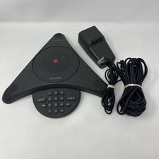 Polycom SoundStation 2201-03308-001 F Conference Phone w/ Premier Wall Module