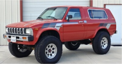 Retro Style, Graphics, Decals, Set Compatible With Toyota Trekker, 80 to 83