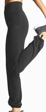 Eddie Bauer Women's Traverse Trail High-Rise Pants NWT Black SIZE Medium