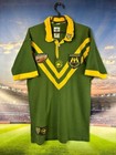 Australia Rugby Union League Jersey Kangaroos Shirt Arl Men Size M/L