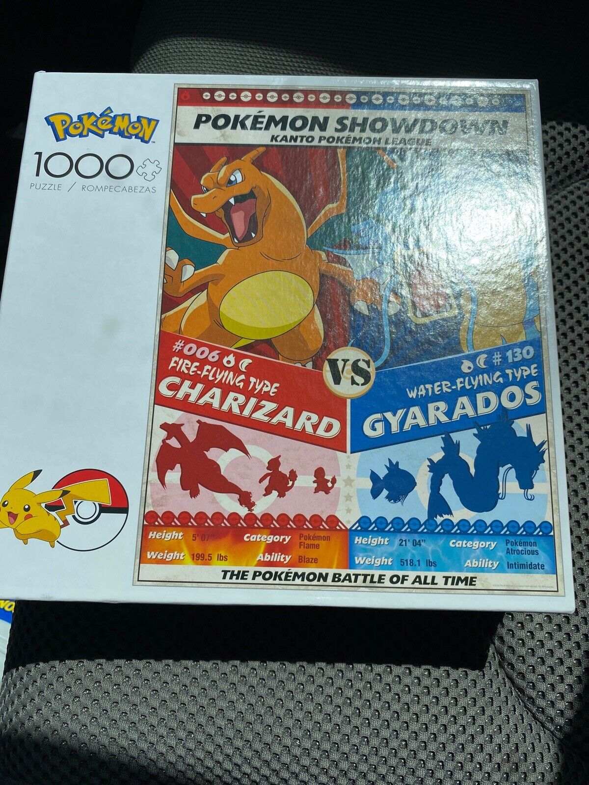 Pokemon Showdown, Charizard Vs Gyarados - Buffalo Games - 1000 Pieces :  r/Jigsawpuzzles