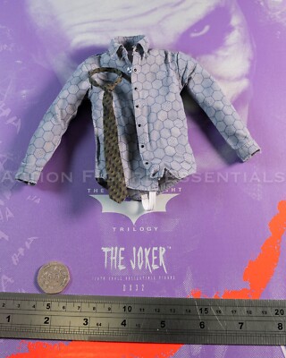 Hot Toys Joker Hemd Krawatte Set DX32 Heath Ledger Dark Knight Maßstab 1/6 lose Teile