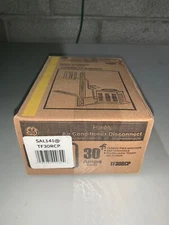 GE 30 Amp 120/240-Volt 240-Watt Fused AC Disconnect