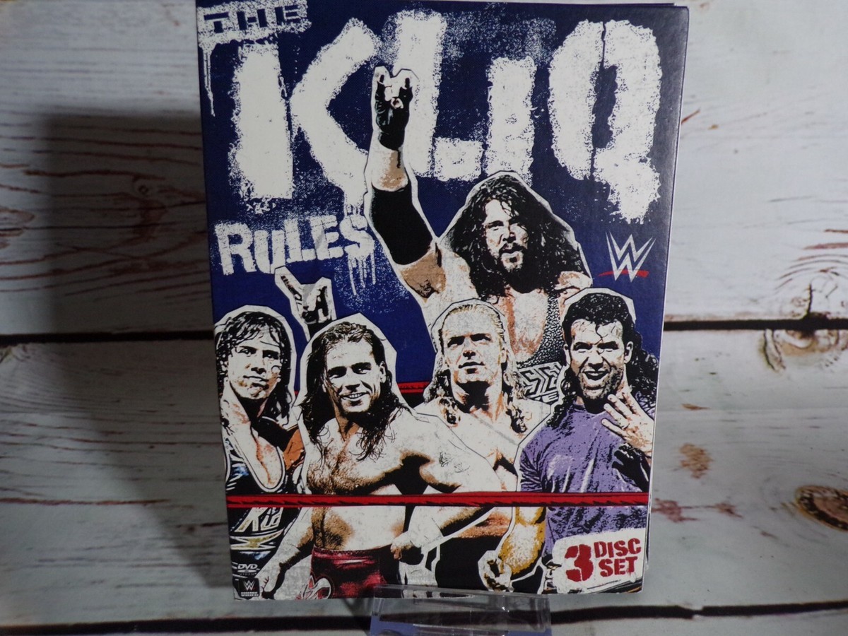 WWE: The Kliq Rules (DVD, 2015, 3-Disc Set)Authentic US Release