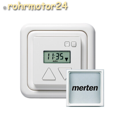 Rolladen Jalousie Zeitschaltuhr für MERTEN System M/Basis/Fläche/M1/Atelier usw.