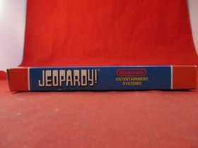 Jeopardy --  Jr Jr. Junior Edition (Nintendo NES) COMPLETE w/ Box manual game 