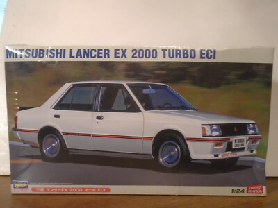HASEGAWA #20490 1/24 SCALE MITSUBISHI LANCER EX 2000 TURBO ECI NEW 