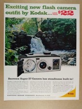 1962 Kodak Brownie Super 27 Camera vintage print Ad