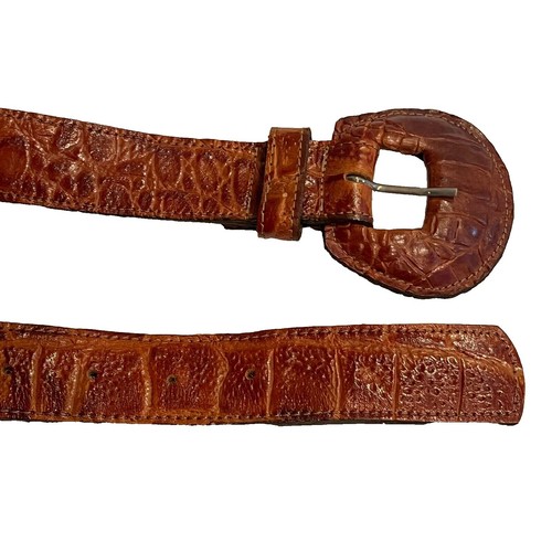 Vtg Hammered Brass Rings & Rope Wide Waist Belt VINTAGE 80s WIDE Metal Statement Belt - Brutalist Inspired  main image 3