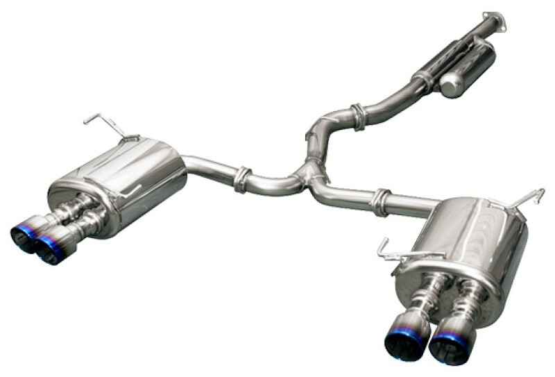 HKS Super Turbo Muffler W-Tail（CBA-GVB） HKS SUPER TURBO MUFFLER Catback Exhaust fits 2015-2021 Subaru WRX
