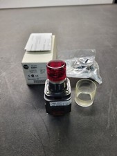 NOS NEW Allen Bradley 800H-PRA16R Illuminated Push Button.  Red Lens.