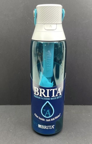 Brita Neu Premium BPA-freie Kunststoff 26 Unzen Wasserflasche mit Filter - Bild 1 von 3