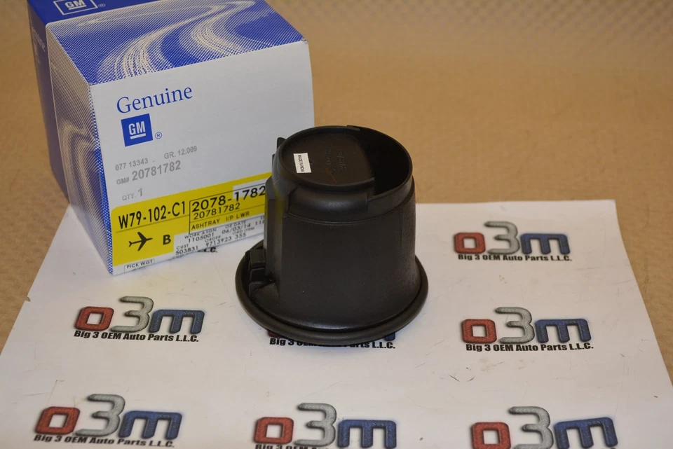 Chevrolet GMC GM Portavasos Cigarrillo Cenicero Ceniza/Inserto Taza Moneda NUEVO OEM Foto 2 de 4