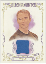 2015 Topps Allen and Ginter Relics #FSRARW Robb Wolf A - NM