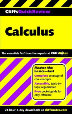 CliffsQuickReview Calculus; Quick Revie- 0764563769, Jonathan J White, paperback