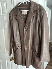 W.B. Place & Co Vintage Leather Jacket Made in USA