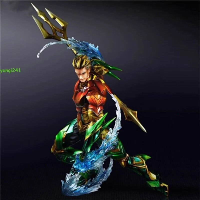 Play Arts Kai Aquaman DC Comics Series 25 cm PVC Figura de Acción Modelo Estatua Juguetes Foto 4 de 4
