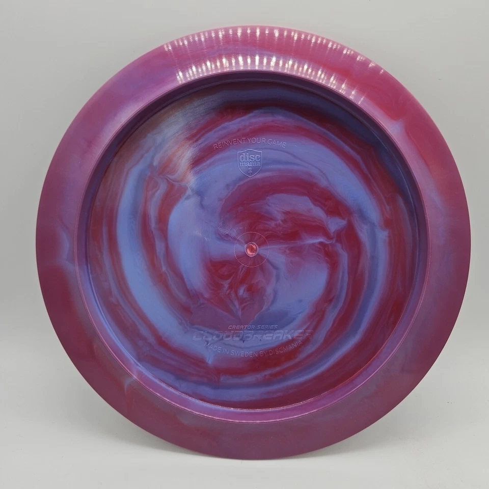 Discmania Swirl S-Line Cloud Breaker Eagle McMahon(Last) Purple/Gold Glitter - Image 3 of 3