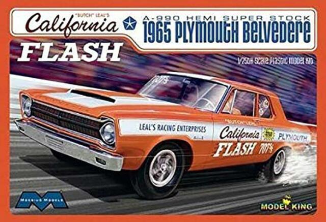 Moebius 1/25 Butch Leal's California 1965 Plymouth Belvedere A990 HEMI Super for sale online