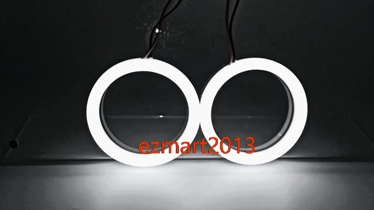 WH color LED halo ring for Nissan 300ZX 1990-1996 headlight angel