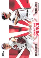 2023 Topps Series 1 Baseball Greg Maddux / Tom Glavine #12P-1 One-Two Punch