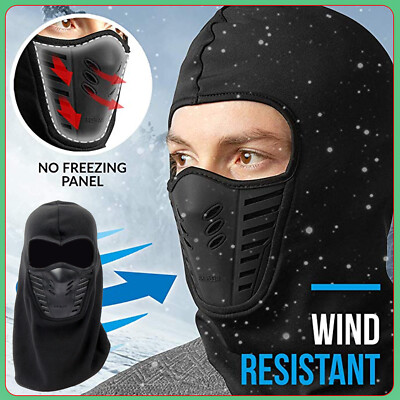 Winter Balaclava Full Face Mask Outdoor Windproof Ski Snow Bicycle Cycling Wear