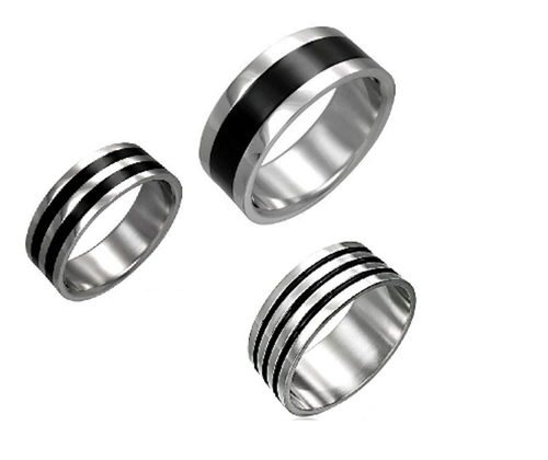 Lot De 7 Bagues Silicone Pour Homme - Couleurs Unies, Respirantes, Confortables | Idéales Sport, Cadeau | Plusieurs Tailles