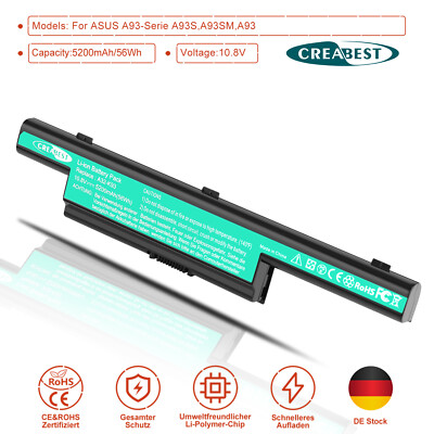 10.8V A32-K93 A41-K93 A42-K93 Akku Für Asus A93S A93SM K93S X93SM PRO91SM/SV