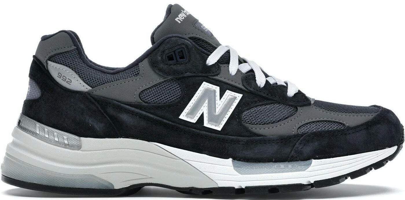 New Balance 992 Made in USA Black Grey for sale | eBay