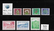 WC1_7393. BELGIUM. 1950 PRO CHARITY set. Scott B485-B491. MLH-MVLH