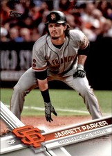 2017 Topps #410 Jarrett Parker San Francisco Giants