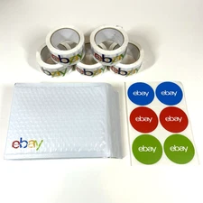 Ebay Branded Shipping Supplies Tape Padded Envelopes Stickers Packing