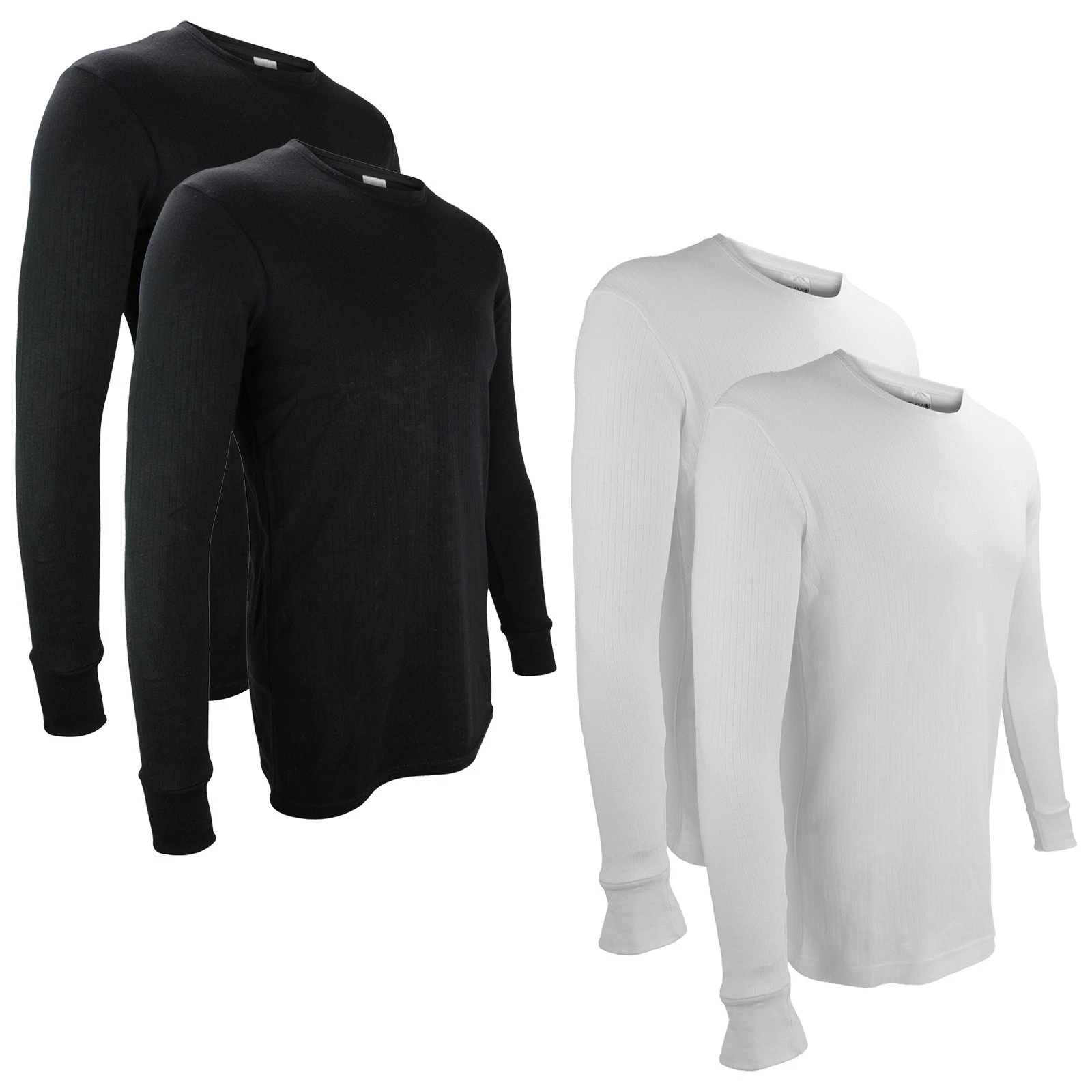 Mens Long Sleeve Thermal Top by THMO , 2 Multi Pack Fleece Lined Base Layer Top
Opens in a new windo