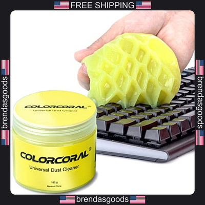 Cleaning Gel for Electronics and Car Vents 5.6oz Reusable Dust Remover