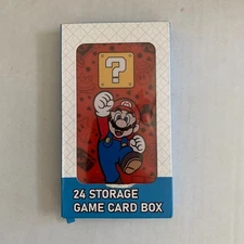 Nintendo Switch Mario 24 Storage Game Card Box Brand New