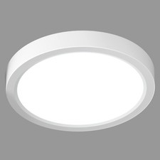 LVL LED Round Small Ceiling Light, 12W CCT Flat Ceiling Lights, Modern Flush Ce