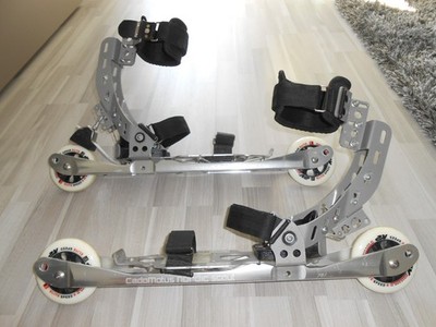 Cadomotus Nordic Scout Free High end Speedskating Inlíne Profi ultra rar oos alu