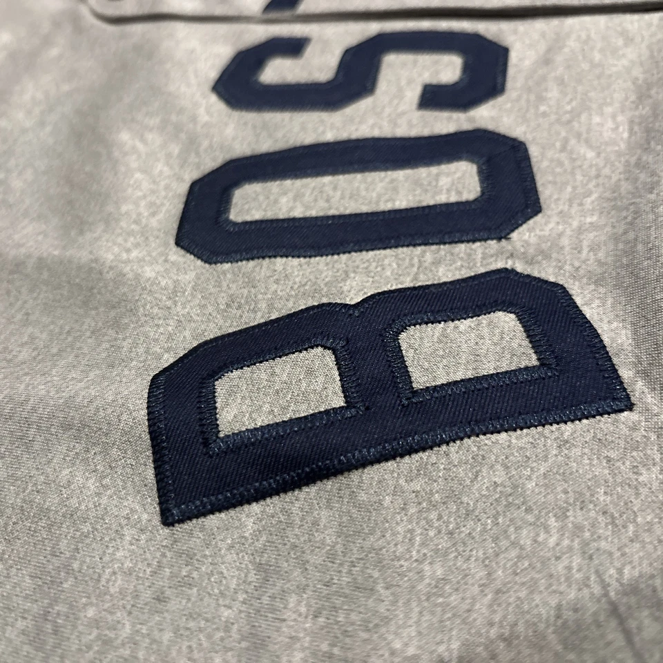 Ted Williams 波士顿红袜队球衣男式 XL 全新带标签 1939 年公路灰色复古复古 — 第 3/4 张图片